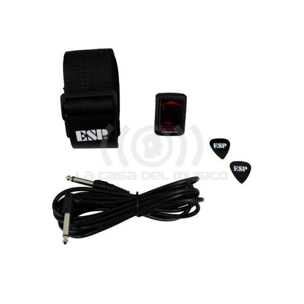 LTD Pack Guitarra Eléctrica EC-10 Black Satin