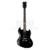 LTD Guitarra Eléctrica Viper-10 Black Con Funda