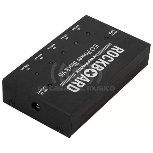 Fuente de poder Rockboard ISO Power Block V6 – 6 pedales
