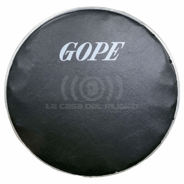 GOPE PARCHE PELE GP2 FORRADA DE NAPA 14″ COLOR NEGRO