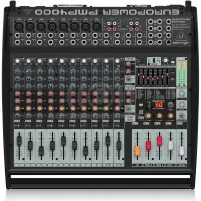 Behringer PMP4000 Mixerpower 1600W 16 Canales