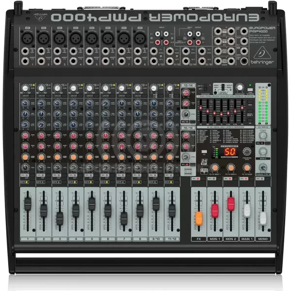 Behringer PMP4000 Mixerpower 1600W 16 Canales