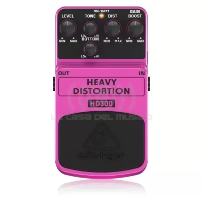 Behringer HD300 Heavy Distortion Pedal de distorsión