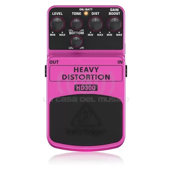 Behringer HD300 Heavy Distortion Pedal de distorsión