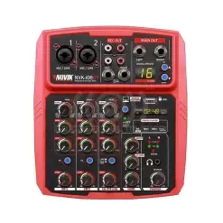 Novik NVK i06BT RED Mixer 2 Canales