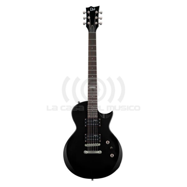 LTD Guitarra Eléctrica Eclipse EC-10 Black Con Funda