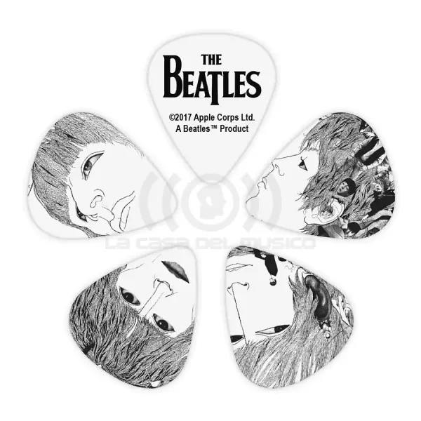 Daddario 1CWH4-10B1 Uñetas Beatles Rev. (.70mm) 10 pack