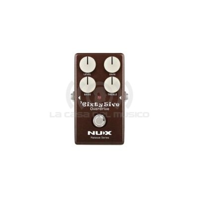NUX '6ixty5ive Pedal de efecto Overdrive