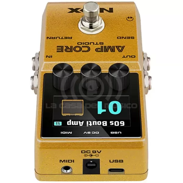 Nux NCA-1 Pedal de guitarra Amp Core Studio