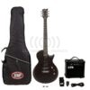 LTD Guitarra Eléctrica Eclipse EC-10 Red Con Funda
