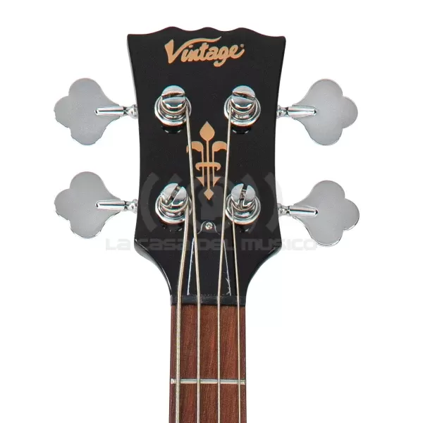 Vintage VS4 Bajo Electrico Reissued – Gloss Black