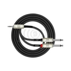 Kirlin Cable Y Miniplug Stereo a 2 Plug Mono Y-362PR-2M