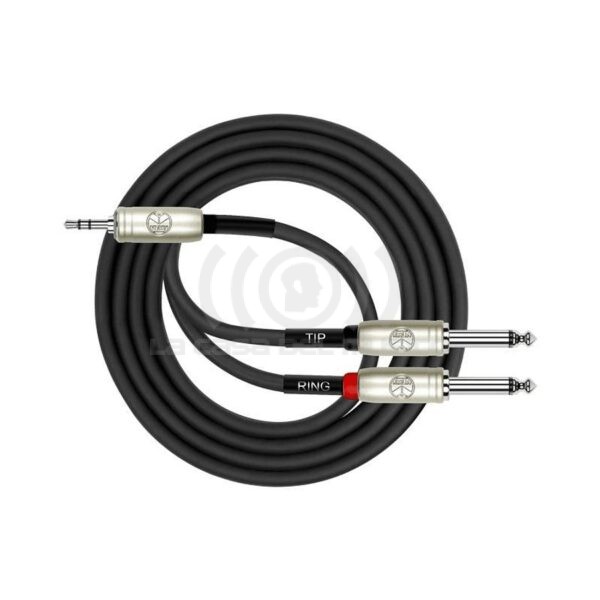 Kirlin Cable Y Miniplug Stereo a 2 Plug Mono Y-362PR-2M