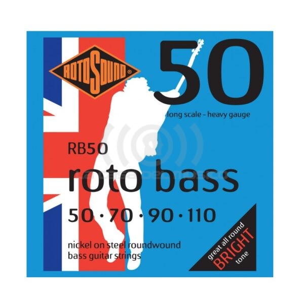Rotosound RB50 Encordado Bajo Electrico 4 cuerdas 50-110