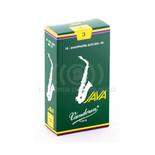 Caña Saxo Alto Vandoren Sr263 Java Nº 3 P/ Unidad