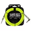 Cable de instrumento Ernie Ball Flex P06467 de 6 metros naranjo