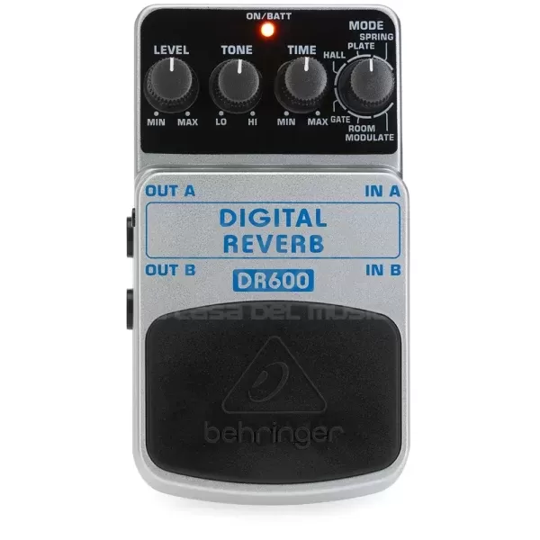 Pedal Efecto Behringer DR600 – Stereo Reverb