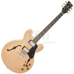 Guitarra Eléctrica Semihollow Natural Maple Vintage VSA500MP
