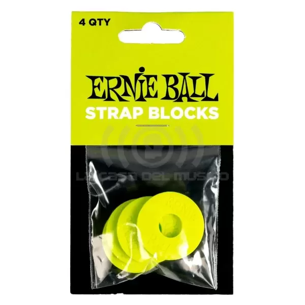 Straps Blocks Ernie Ball P05622 4 unidades