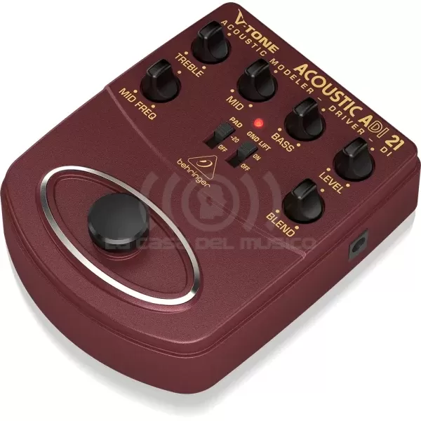 Pedal Modelador Acústico Behringer ADI21