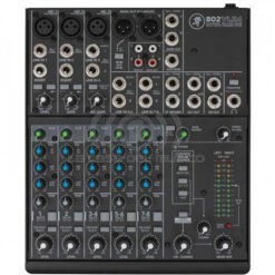 Mackie Consola Compacta de Audio de 8 Canales / 3 Mic 802-VLZ4