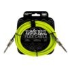 Cable de instrumento Ernie Ball P06419 color verde 6 MTS