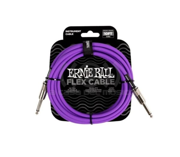 P06415 CABLE INSTRUMENTO 3M ERNIE BALL PURPURA