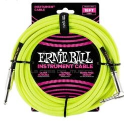 P06085 NEON YELLOW 5,4 MTS CABLE INSTRUMENTO ERNIE BALL