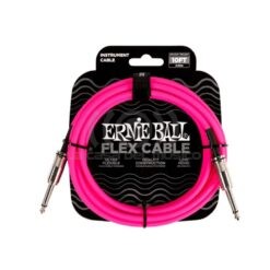 Cable de instrumento Ernie Ball P06413 color rosado