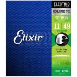 Cuerdas Eléctrica Elixir Optiweb 19102 Medium 11-49