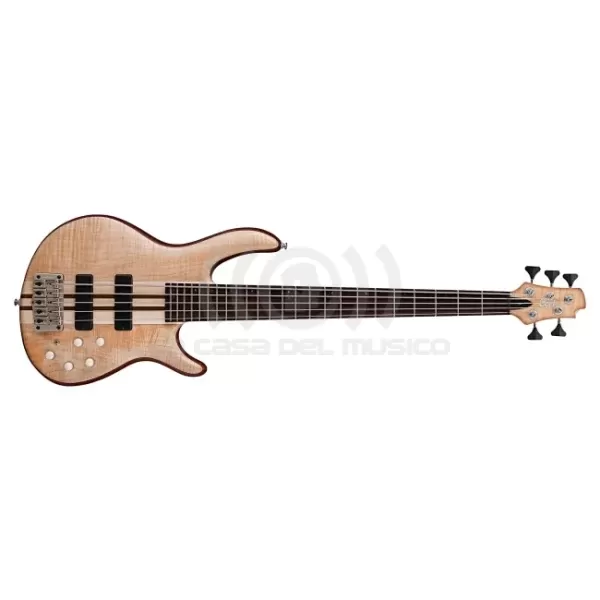 CORT A5PLUS-FMMH-OPN Bajo Eléctrico Artisan Serie A5 Plus Open Pore Natural