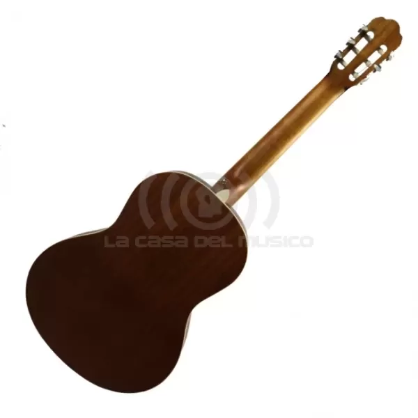 Wotan GERI-SENIOR Guitarra clásica con cuerdas de nylon natural tamaño 4/4 con funda