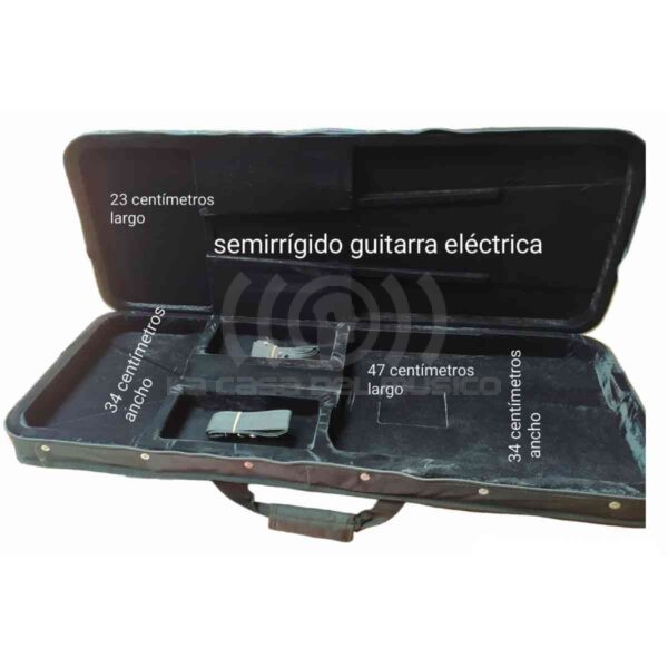 GCR CASE GUIT ELECT RECTANGULAR LIVIANO