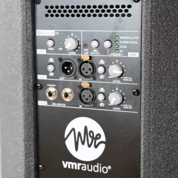 VMR AUDIO TOUR12-DSP Caja bafle activo de 12 pulgadas de madera con DSP