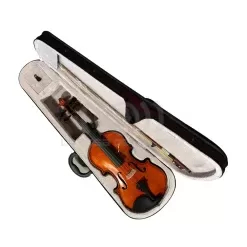 Wotan VIDAR-E-44 violin de estudio 4/4 con estuche arco y resina
