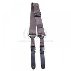 Wotan W-STRAP-06-2 Correa strap para guitarra o bajo con enganche tipo mochila color marron