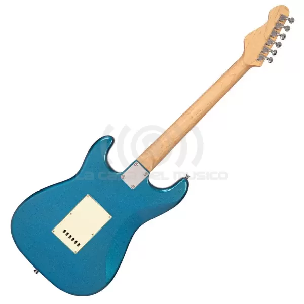 Guitarra Eléctrica Stratocaster Candy Apple Blue Vintage V60 Coaster V60CAB