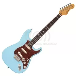 Guitarra Eléctrica Stratocaster Laguna Blue Vintage V60 Coaster V60LB