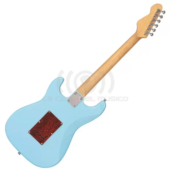Guitarra Eléctrica Stratocaster Laguna Blue Vintage V60 Coaster V60LB
