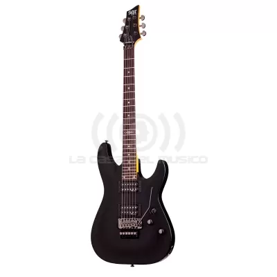 SGR by Schecter C-1 FR Midnight Satin Black Guitarra Eléctrica