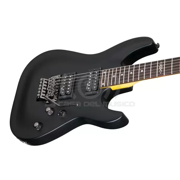 SGR by Schecter C-1 FR Midnight Satin Black Guitarra Eléctrica