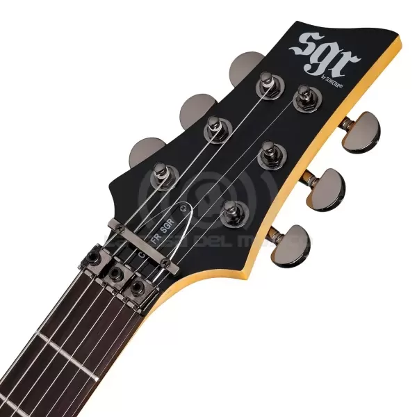 SGR by Schecter C-1 FR Midnight Satin Black Guitarra Eléctrica