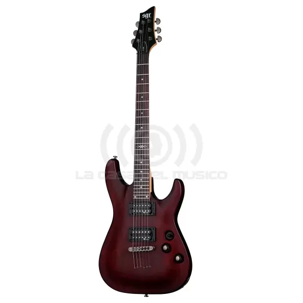 SGR by Schecter C-1 Walnut Satin Guitarra Eléctrica