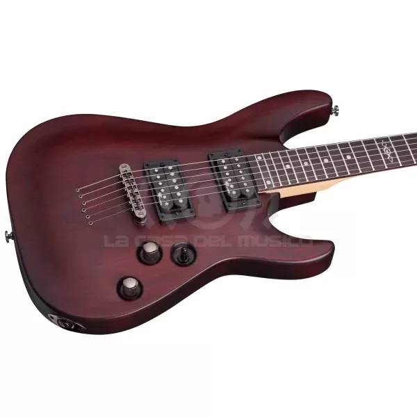 SGR by Schecter C-1 Walnut Satin Guitarra Eléctrica