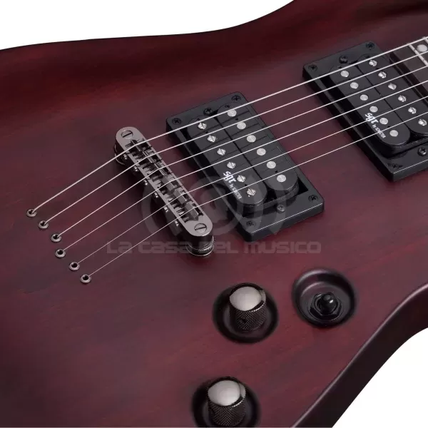 SGR by Schecter C-1 Walnut Satin Guitarra Eléctrica