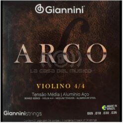 GIANNINI ENCORDADO VIOLIN 4/4 ALUM