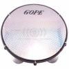 Gope Pandeiro 12" Envernizado Aro Epóxi Platinela Galvanizada Holográfica 635-PFH