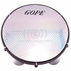 Gope Pandeiro 12" Envernizado Aro Epóxi Platinela Galvanizada Holográfica 635-PFH