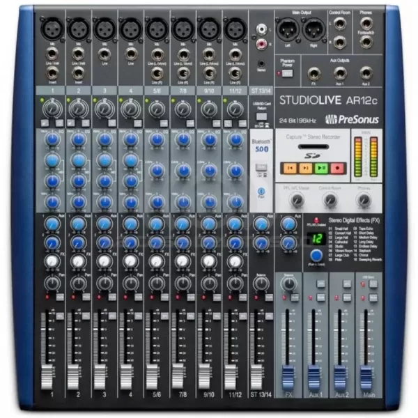 Presonus StudioLive AR12C Consola de Audio Análoga