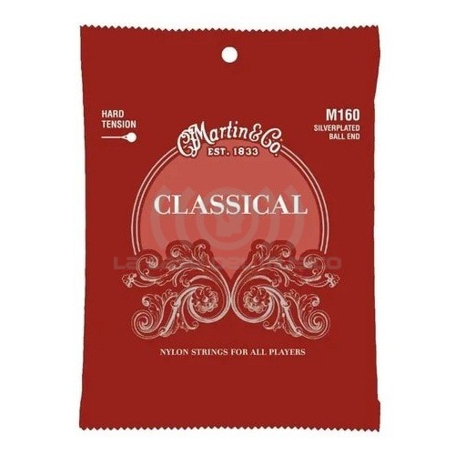 Martin Cuerdas para Guitarra Clásica Alta Tensión Ball End M160